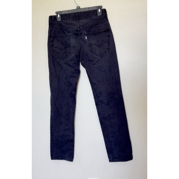 Mens Retro Levi’s Strauss pants Black Chino Jeans  W29X L32 - Picture 3 of 9